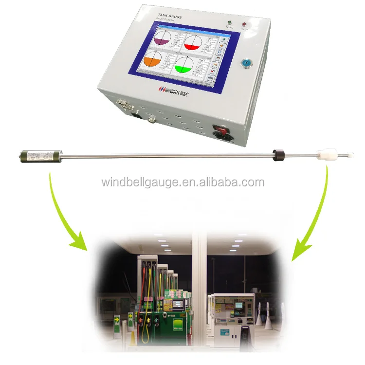 High accuracy gas station float type fuel level sensor tank gauge