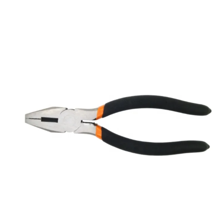 Professional Multifunction 180mm High Carbon Steel Cutting Combination Pliers With Dipped Handle