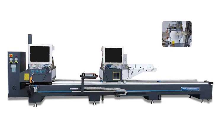 China hot selling aluminium profile double head cutting saws