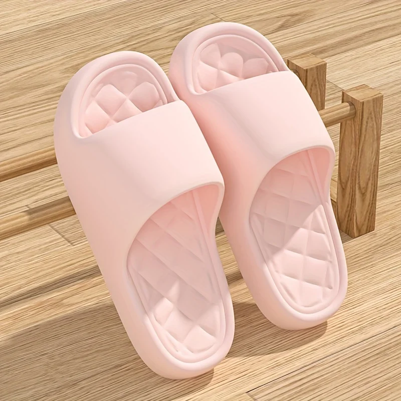 2024 Hot Selling Super Soft Fashion Style Sports slippers Thick Sole Foam Eva slippers for Women Outdoor Hotel Bathroom