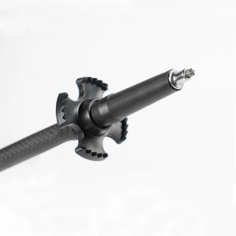 Entai High Quality Ski Poles Foldable folding 5 section Nordic Walking Sticks Walking Pole Alpenstock Trekking poles