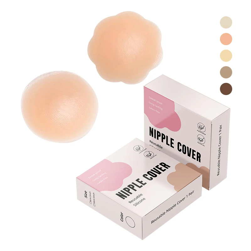 Силиконовая силиконовая наклейка для сосков 6 5 см