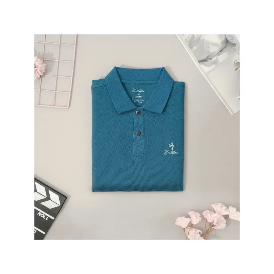 Best Quality Polo Shirt Many Color Short Sleeve Oem Service Plastic Bag Packaging Vietnamese Manufacturer