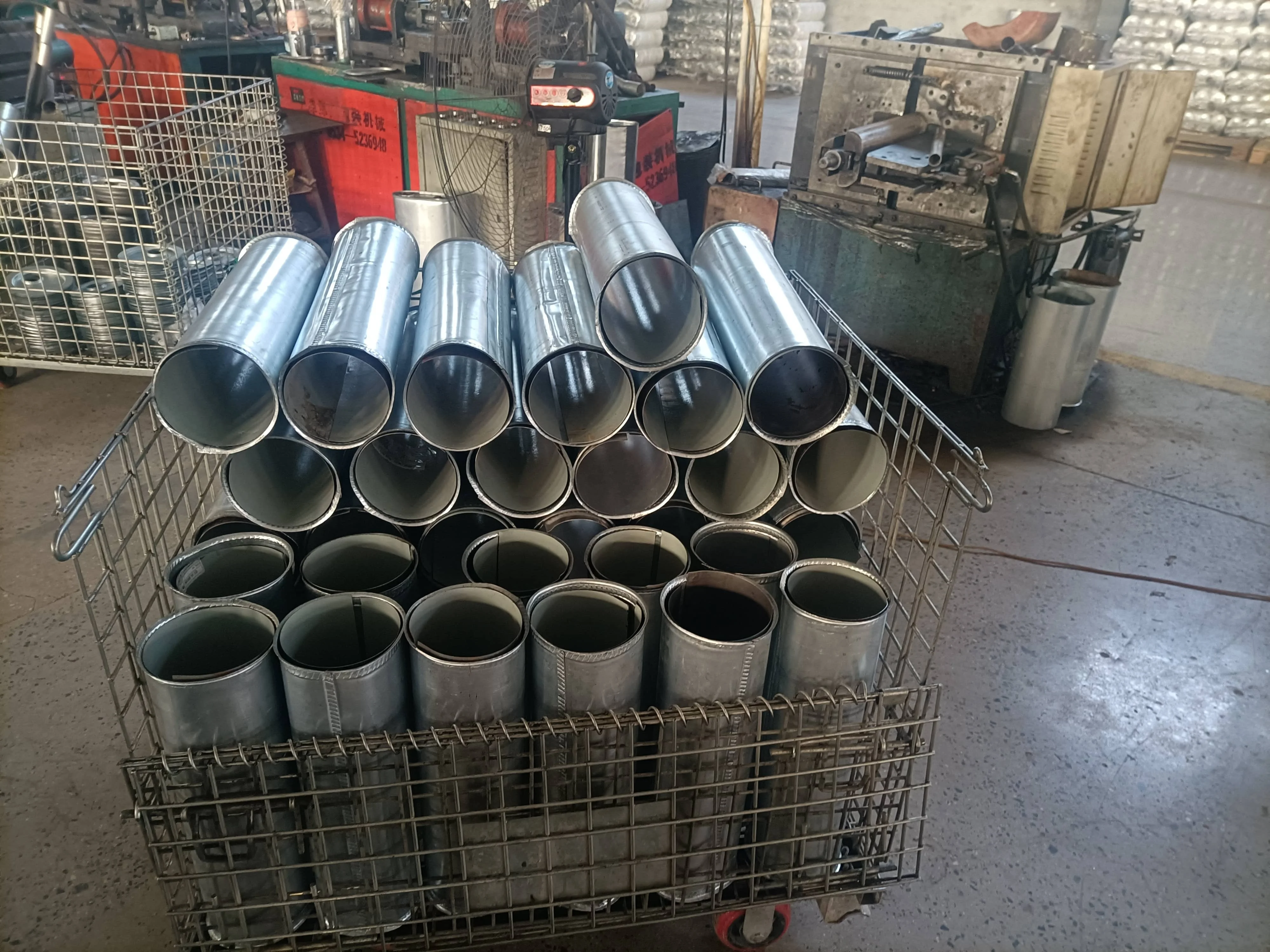 high quality Cheap prices S304 racing muffler exhaust Stainless steel
