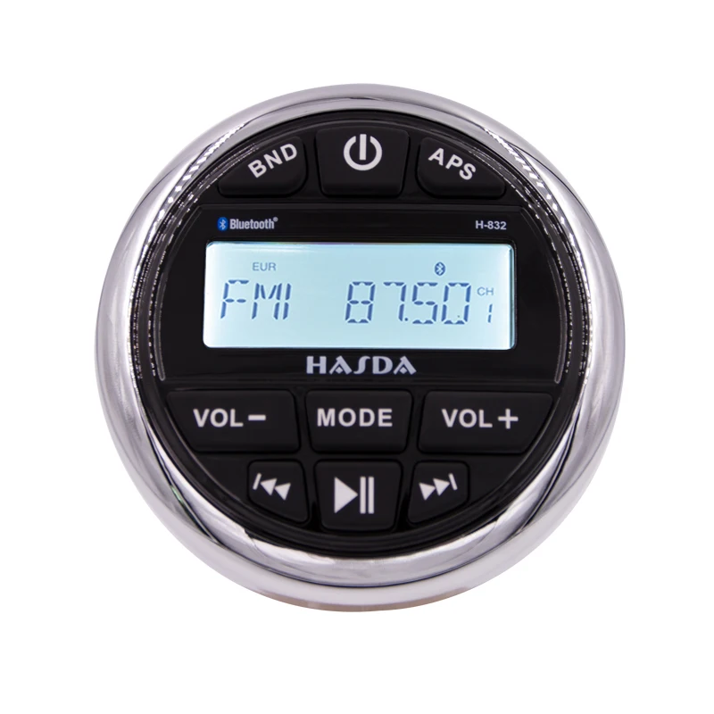 Водонепроницаемая уличная аудиосистема HASDA, fm, am, usb, для мотоцикла, морского транспорта, гольфа, мотовездехода
