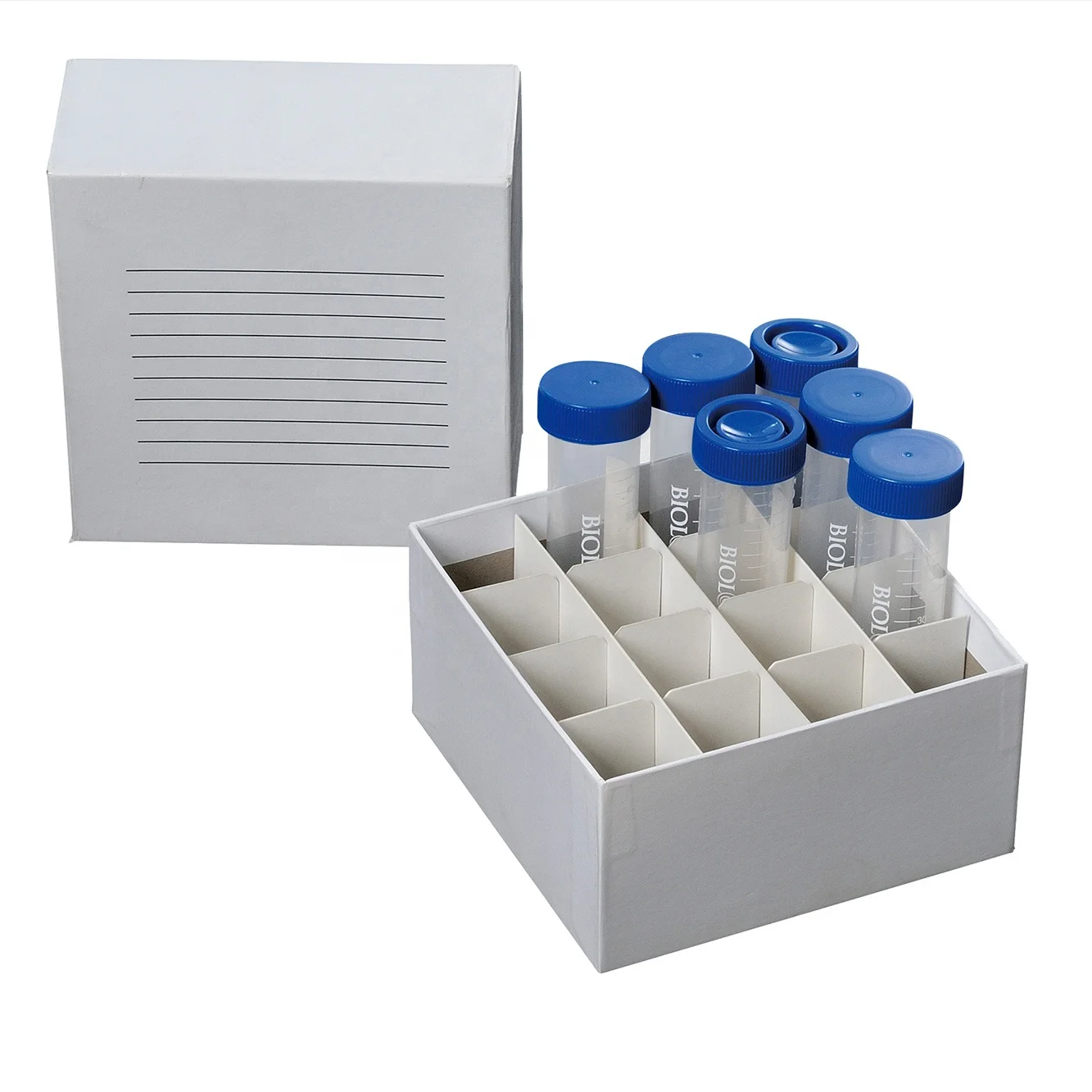 Biologix Centrifuge Test Tube Rack Microcentrifuge PCR Tube Holder for Chemistry Laboratory
