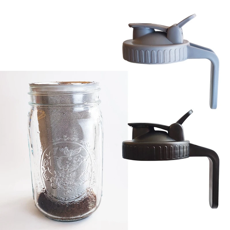 Wide Mouth Mason Jar Filter for Brewing Cold Coffee Tea and Beer stocked