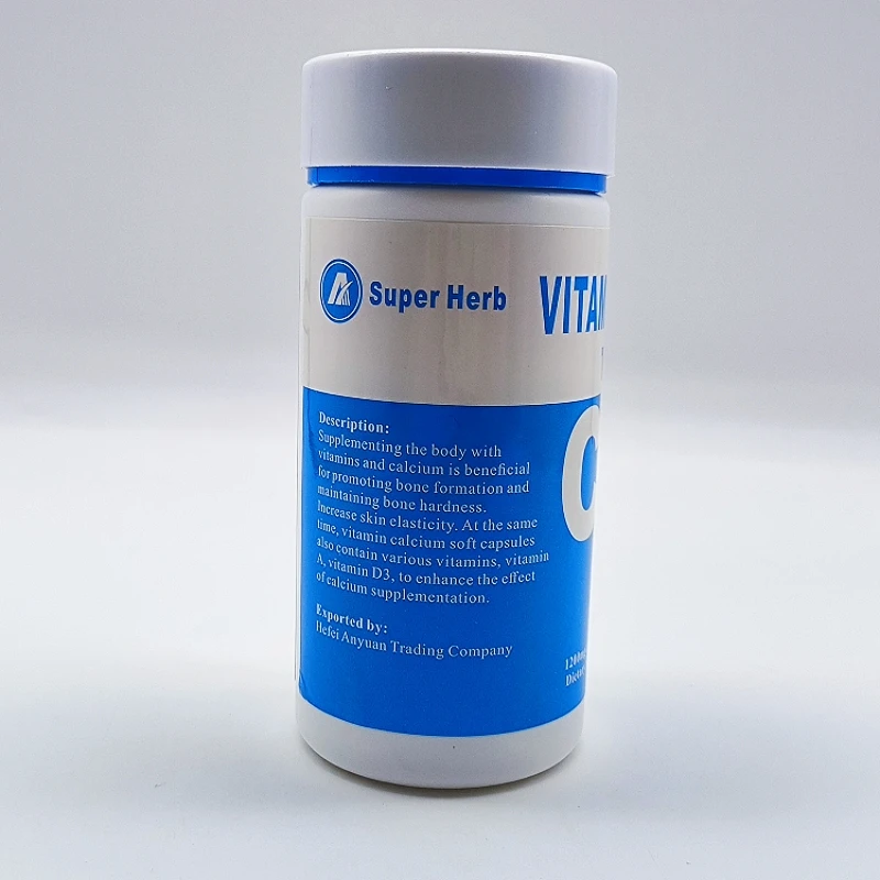 Private Label Vitamin D-3 Calcium Tablet Healthcare Supplements Vitamin D-3 Calcium 1200mg