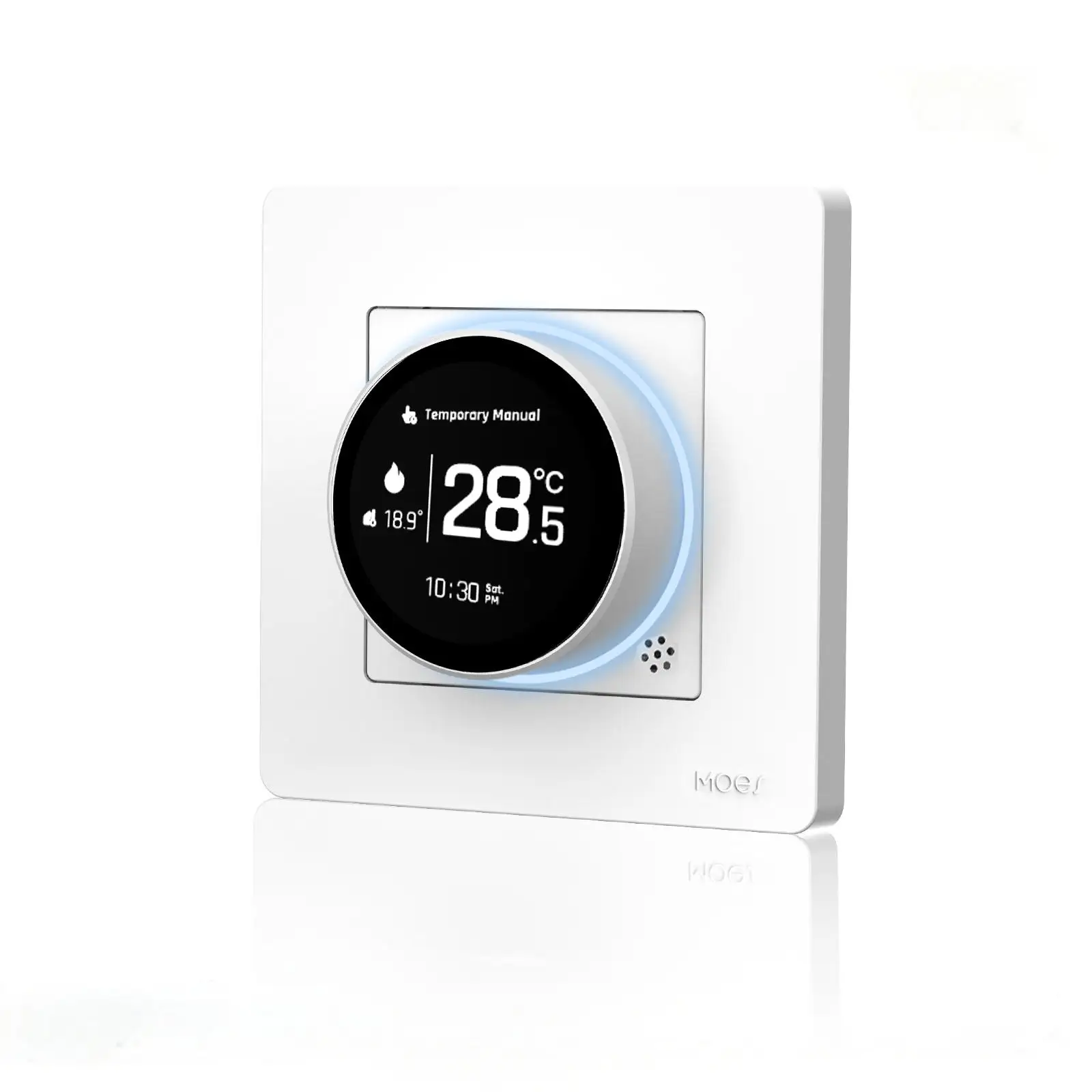 Умный термостат и регулятор температуры Tuya Zigbee для электрического отопления/нагрева воды/газовых водяных котлов