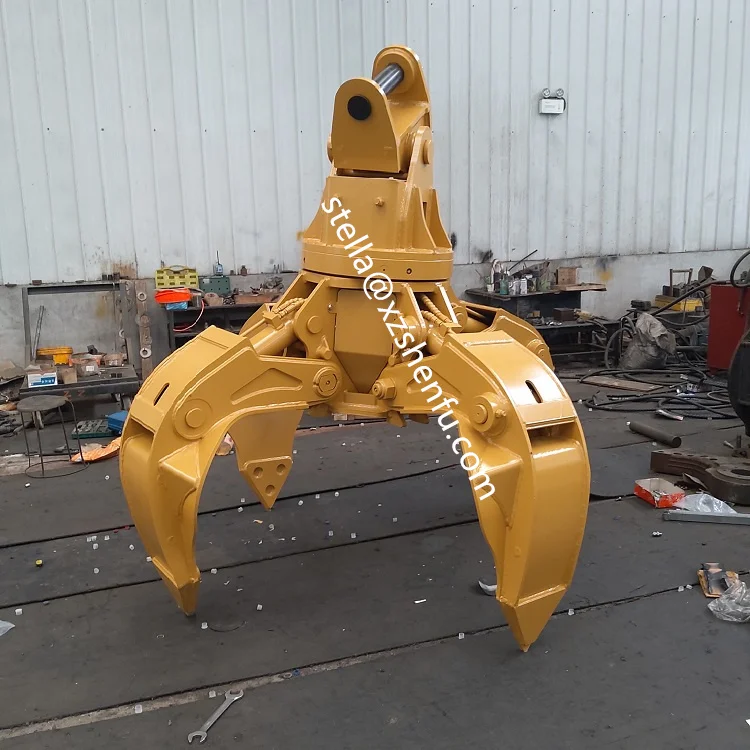 Excavator Scrap Grab