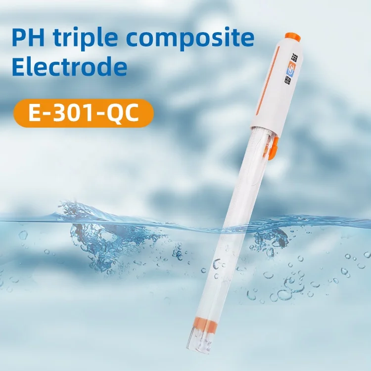 DSE-301-QC 3 in 1 pH Composite Electrode  pH Sensor Probe Combination for Laboratory water quality testing