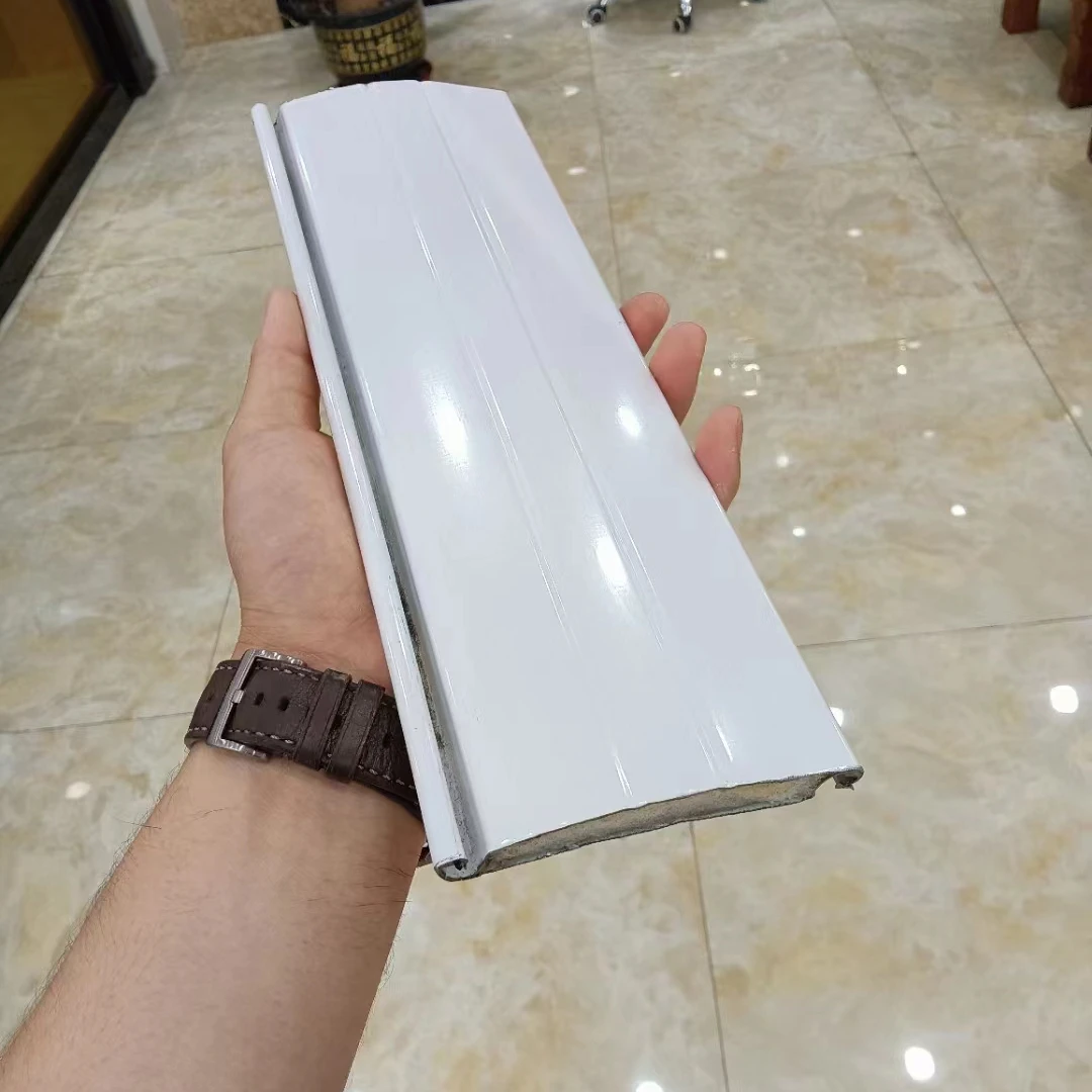 Factory Wholesale High Quality Steel Pu Foam Roller Shutter Door Slats