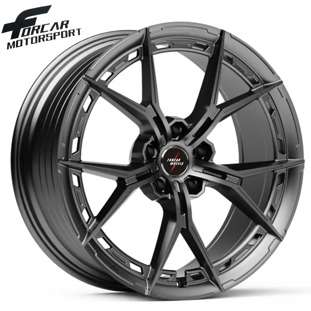 Forcar T6061 Made in China New Design 5 Holes Passenger Car Durable First-Rate Concave Factory Price Wheels