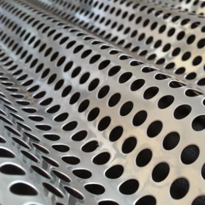 Lowes Sheet Metal Decorative Wire Mesh Iron Plate Punched Metal Mesh for Speaker Perforated Mesh Hot Dipped Galvanized Silver