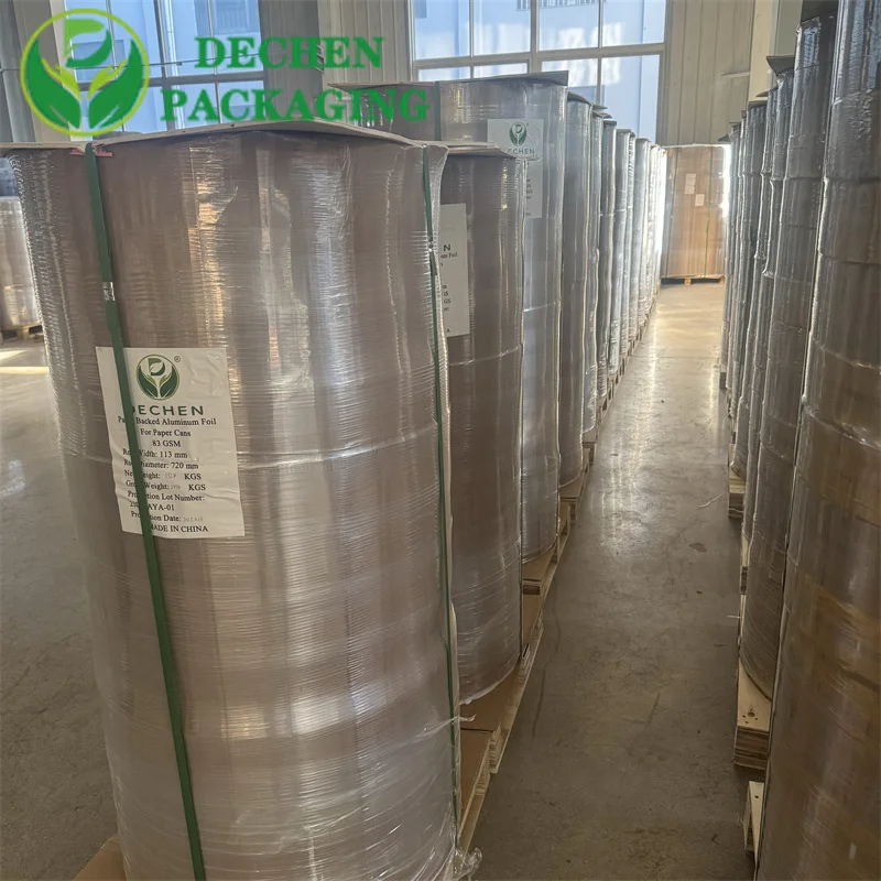 Paper/ Alu Foil Paper Backed Foil Roll Paper Aluminium Laminated Foil