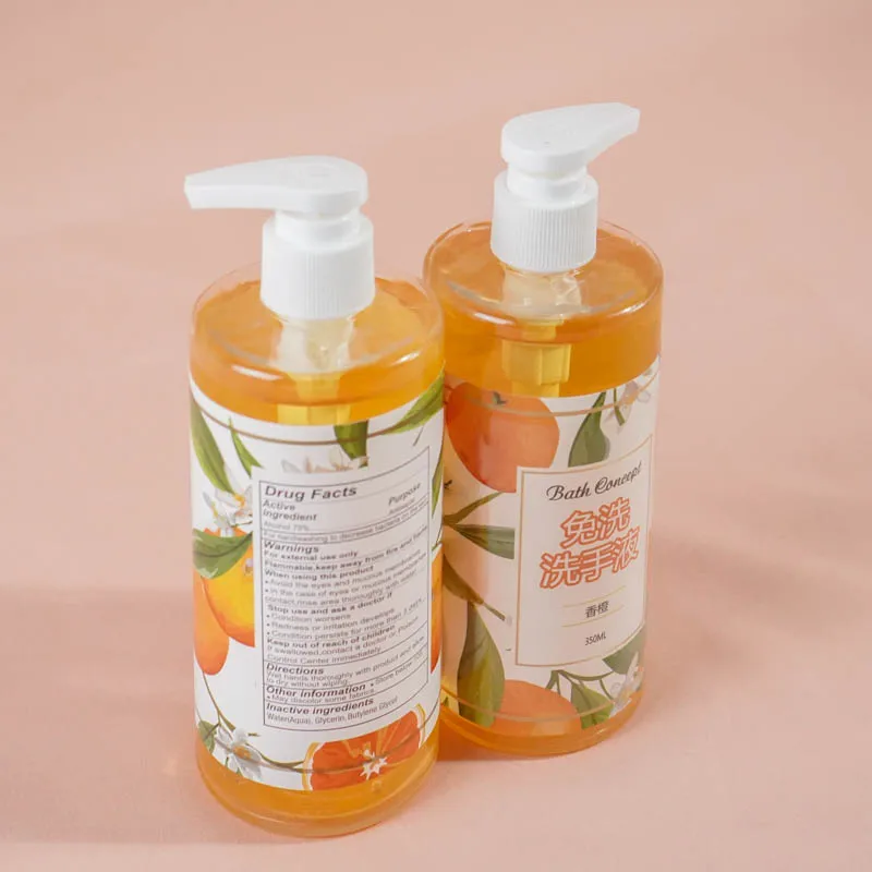Msds Smeta Certified Factory Organic orange scent liquid hand soap private label natural essential oil moisturizing hand soap