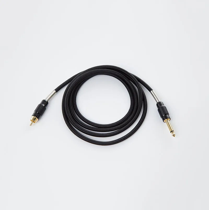 High Quality Silicone RCA Cable Professional 1.8M Tattoo Machine Power Supply Clip Cord For Tattoo Gun