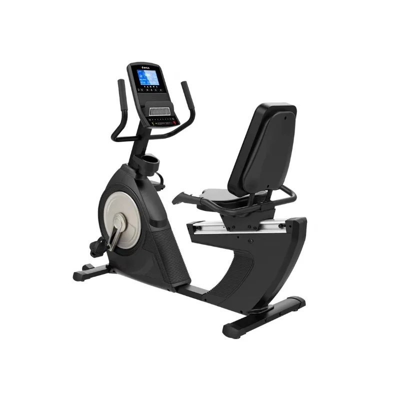 Commercial Fitness Horizontal Magnetic Control Training Gym Equipment Cardio Exercise Spinning Recumbent Bike
