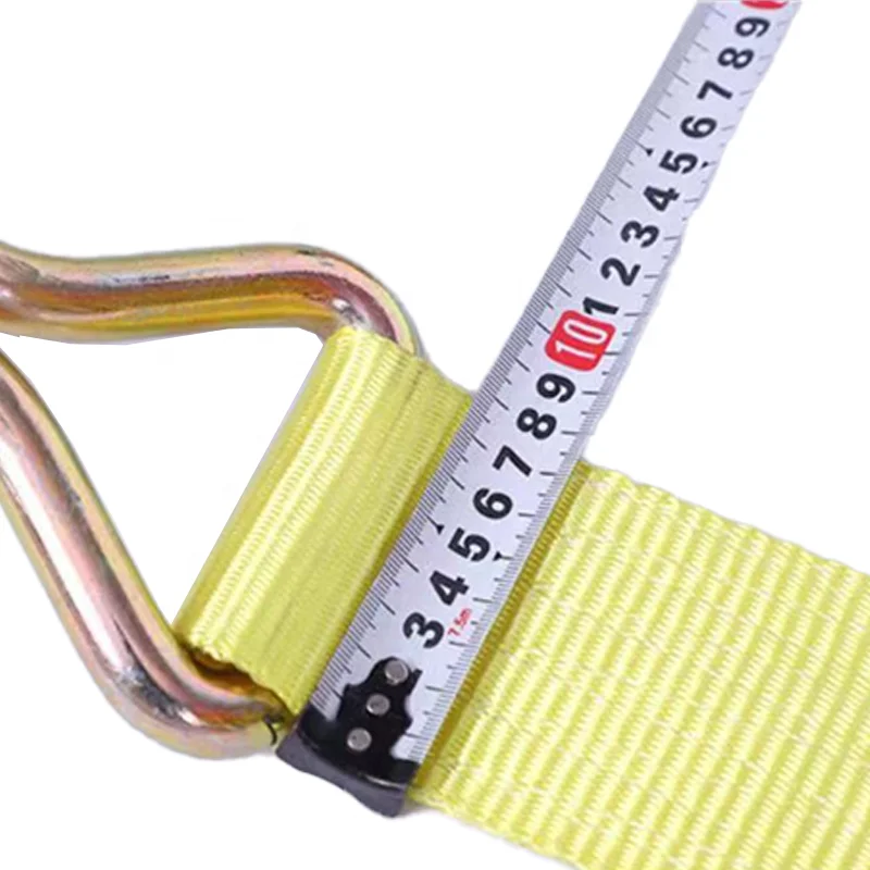 Truck or Car Cargo lashing belt Ratchet Strap Tie Down Straps with logistical for dry van