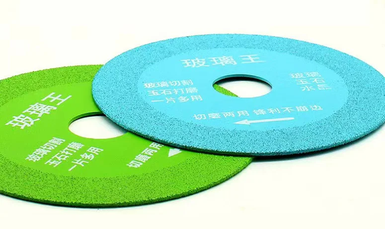 Glass cutting disc
