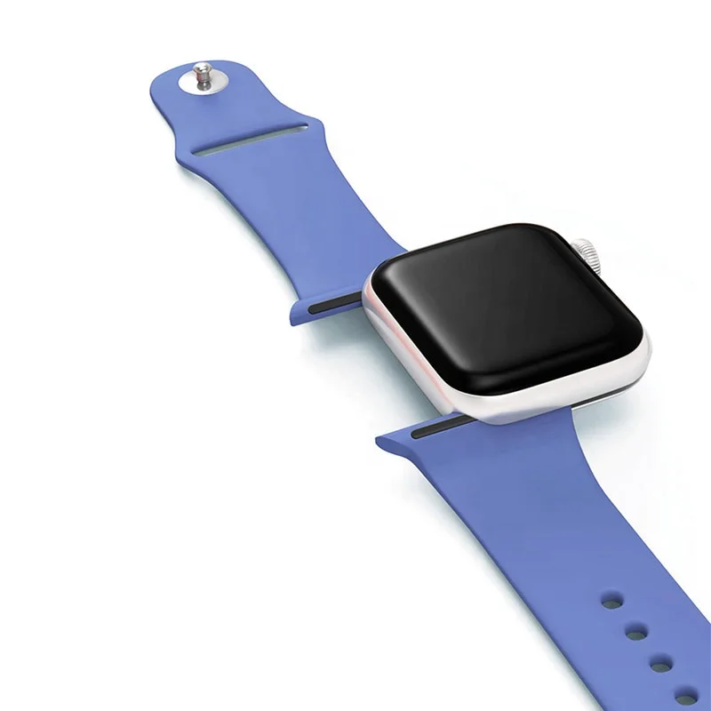 Дизайнерский спортивный сублимационный ремешок 38 мм 41 мм 45 мм для Apple Watch серии 5 серии 6 серии 7