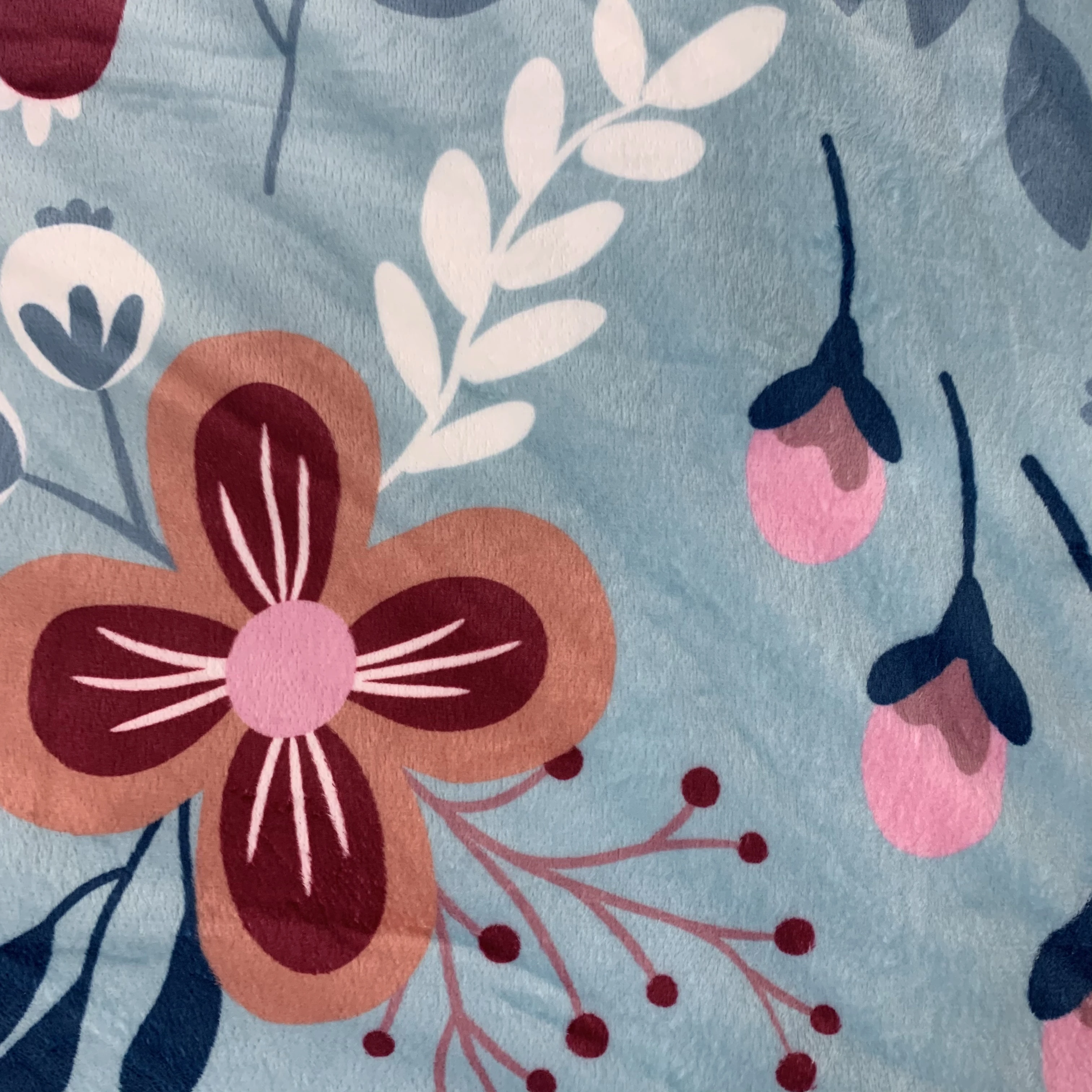 High Quality Autism Sensory Bamboo Cover Gray Cotton Glass Beads Filling Weighted Blanket for Kids