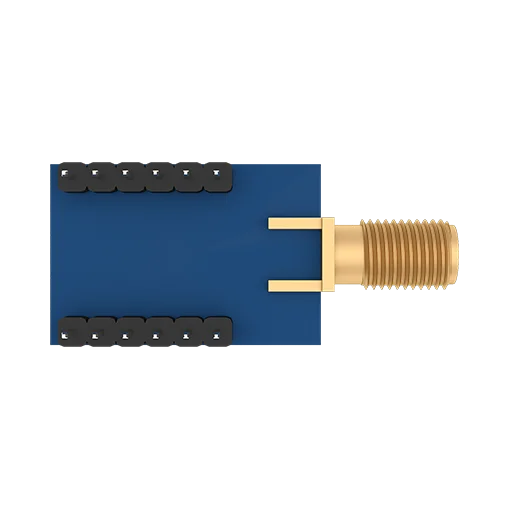 AS10-M4463D 2km receiver wireless lcd spi si4463 rf transmitter and receiver module