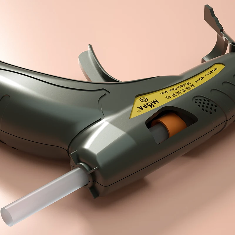 MOFA Fast Melting Corded Hot Melt Glue Stick Tool Dual power hot Glue Gun