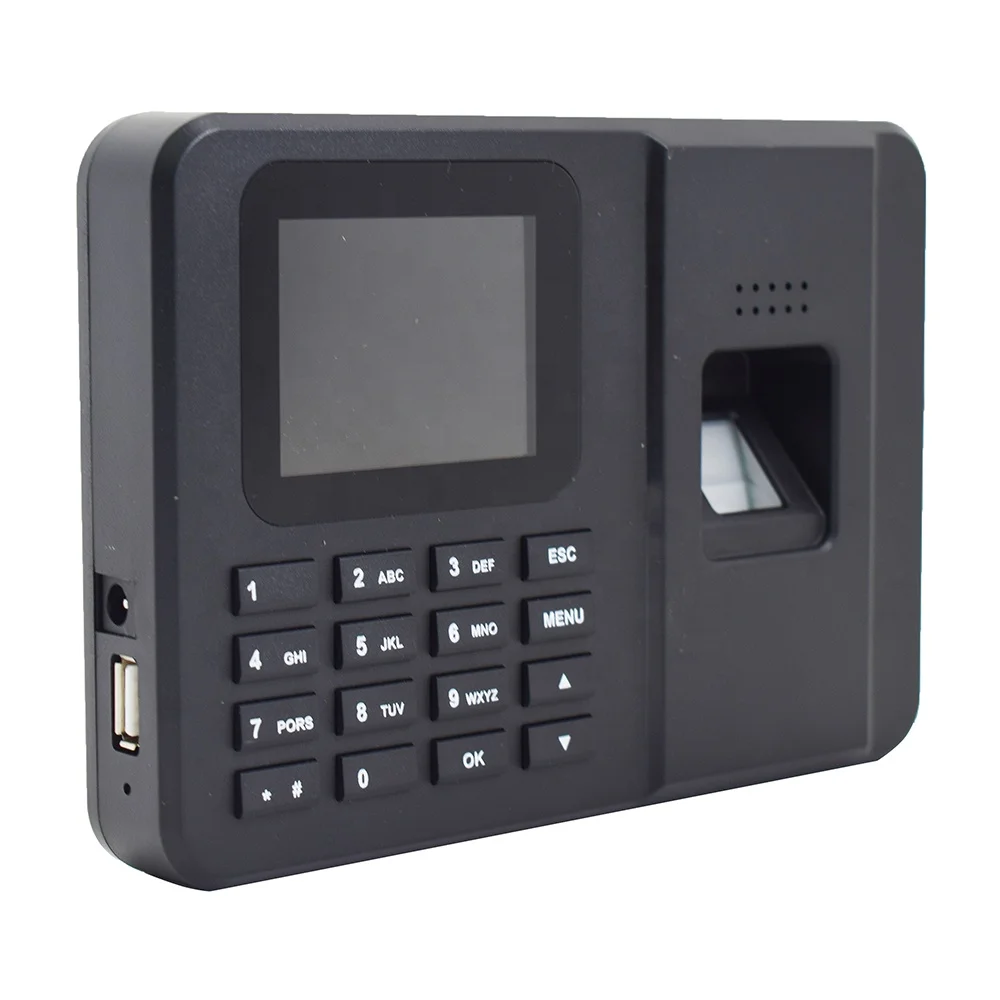Fingerprint Recognition Time Attendance machine 2.4 inches System access Control with Audio Output
