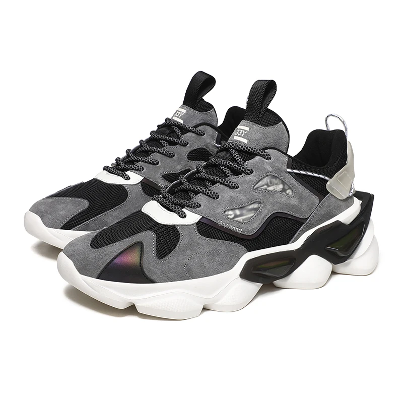 Hot selling latest chunky sneakers trendy daddy shoes for men