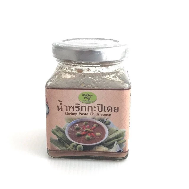 Yummy Flavor Shrimp Paste Chili Sauce Best Seller of Thailand Food Instant Eat Original Flavour from TH;24 Mother Chef 0.8 Kg