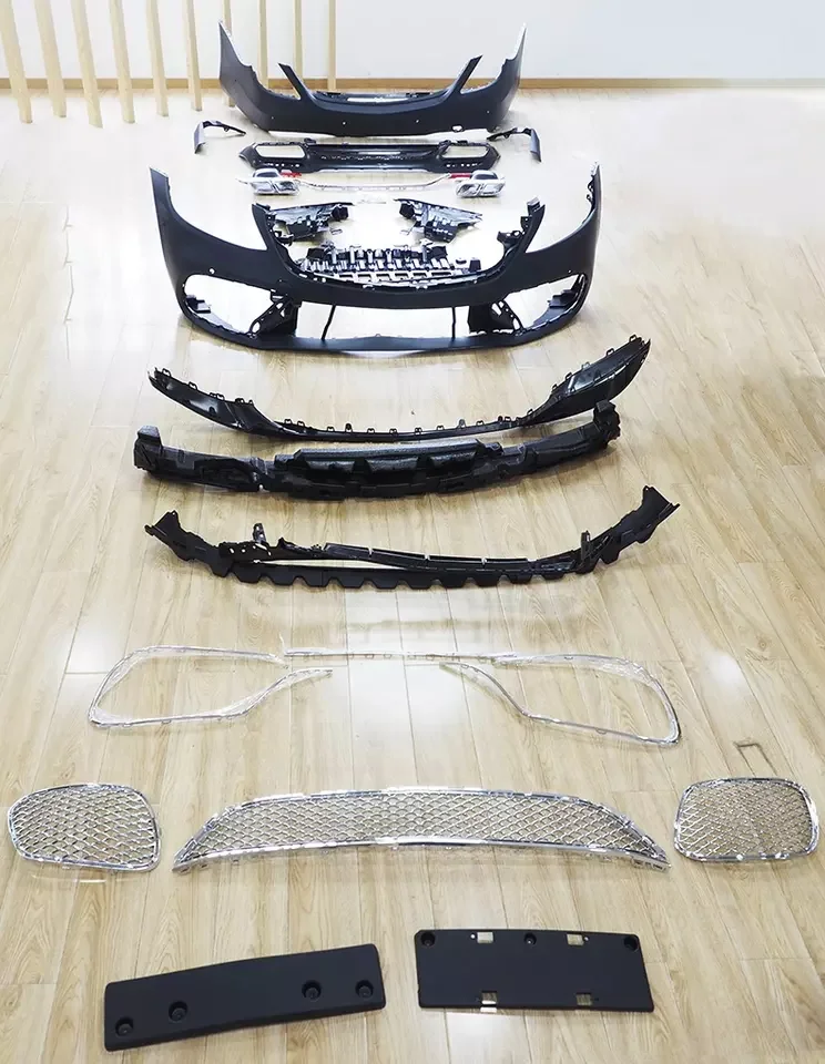 Upgrade S65 Body Kit Include Front Rear Bumper And Grille Auto Parts For Mercedes Benz S Class W222 2014-2020