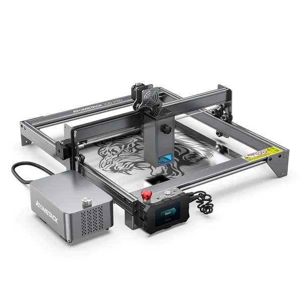 Atomstack X20 Pro 130W Quad-Laser Engraving and Cutting Machine Built-In Air Assist System 8mm Acrylic in One-PASS