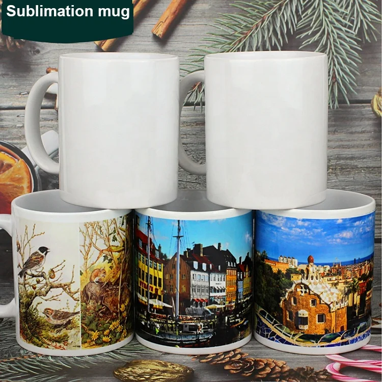 Print Photo Sublimation ceramic blanks mug ceramic mugs porcelain mug