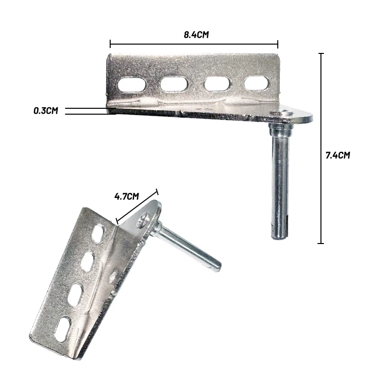 Adjustable Folding Hinge Premium Concealed 180-degree Concealed Glass Door Hinge