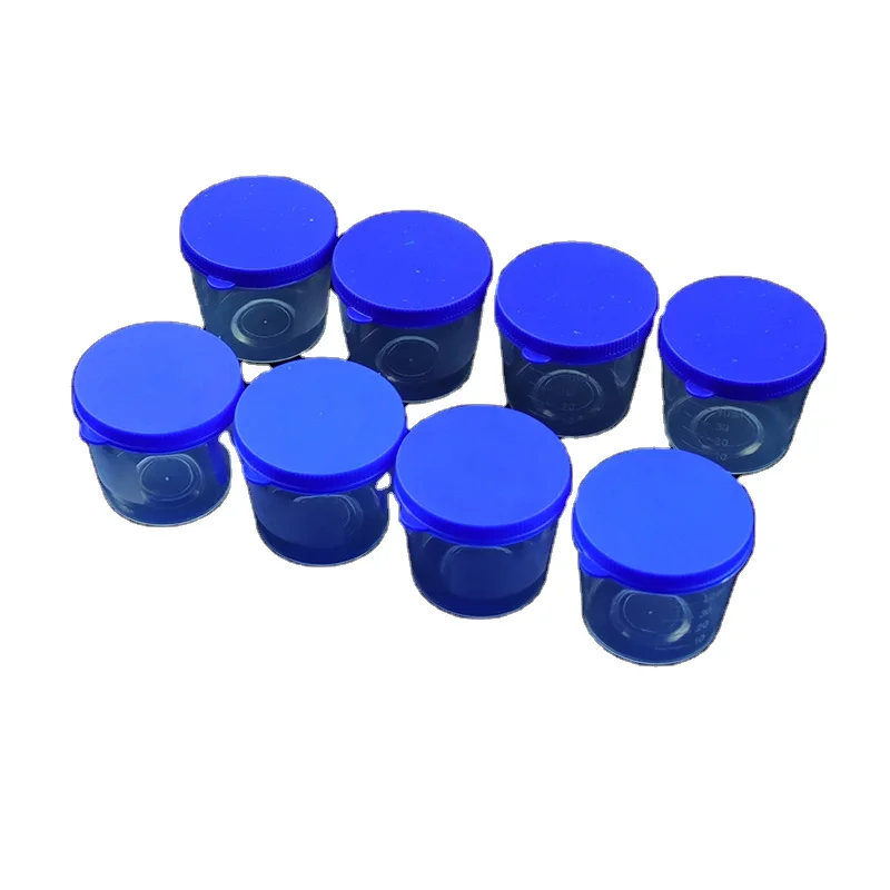 Single use 40ml screw cover urine cup, urine container, specimen cup