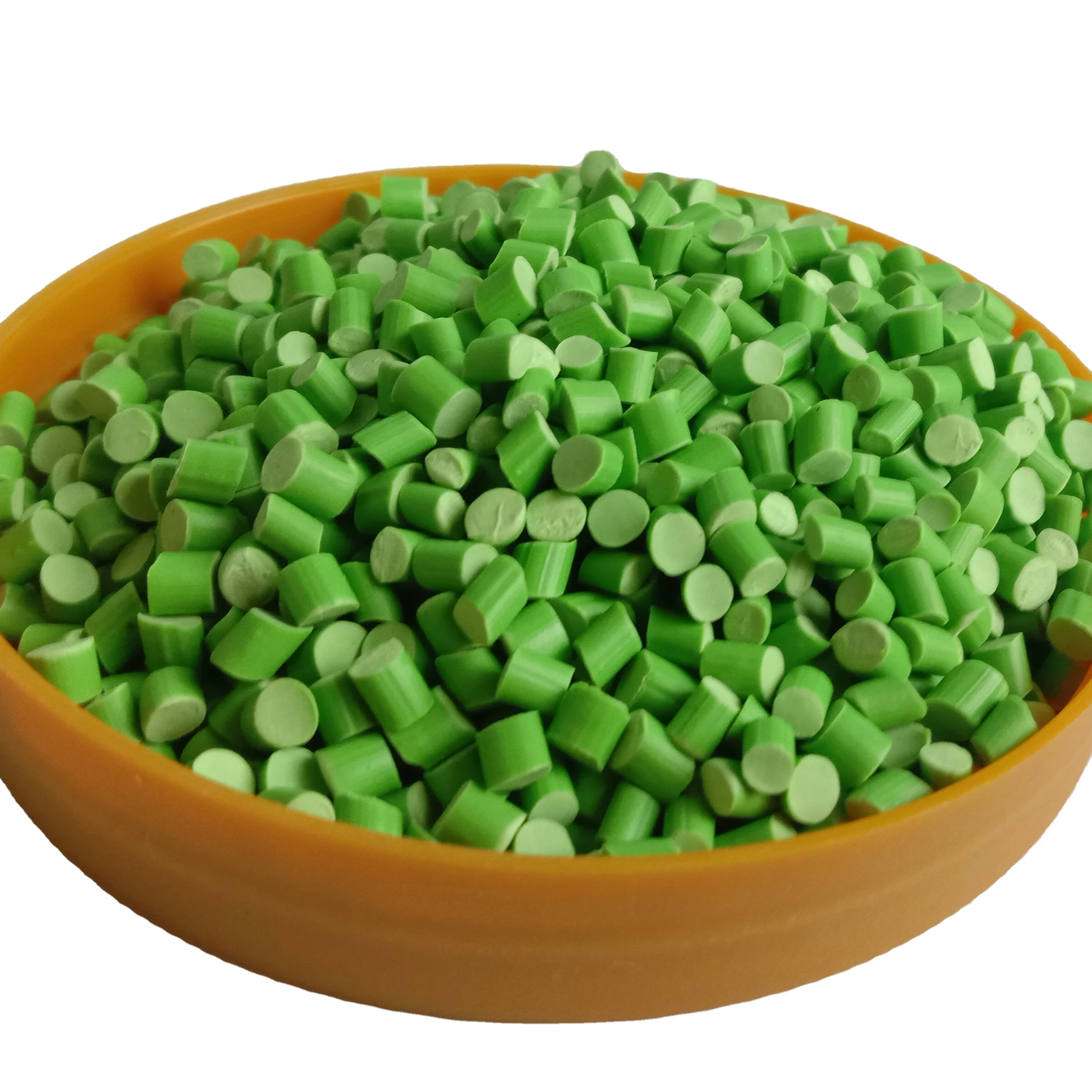 Hot sale PET pellets plastic green masterbatch for shoes