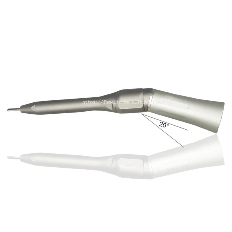 Foshan meite 1:1 Dental high speed Low Speed 20 degrees Surgical Straight Handpiece dental turbine air Contra Angle Handpiece