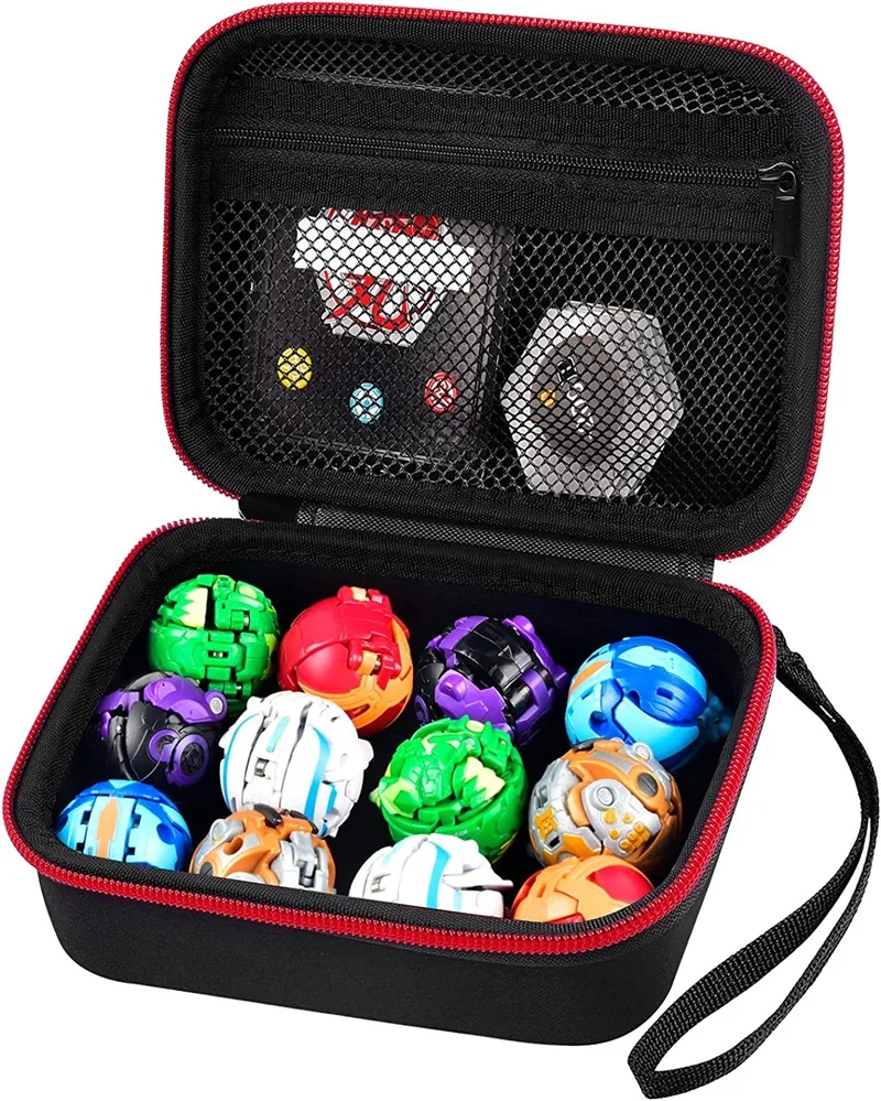 Custom Hard EVA Case Storage Bag for Bakugan for Baku Gear Pack for Bakucores Cards and Ultra Collectible Action Figures