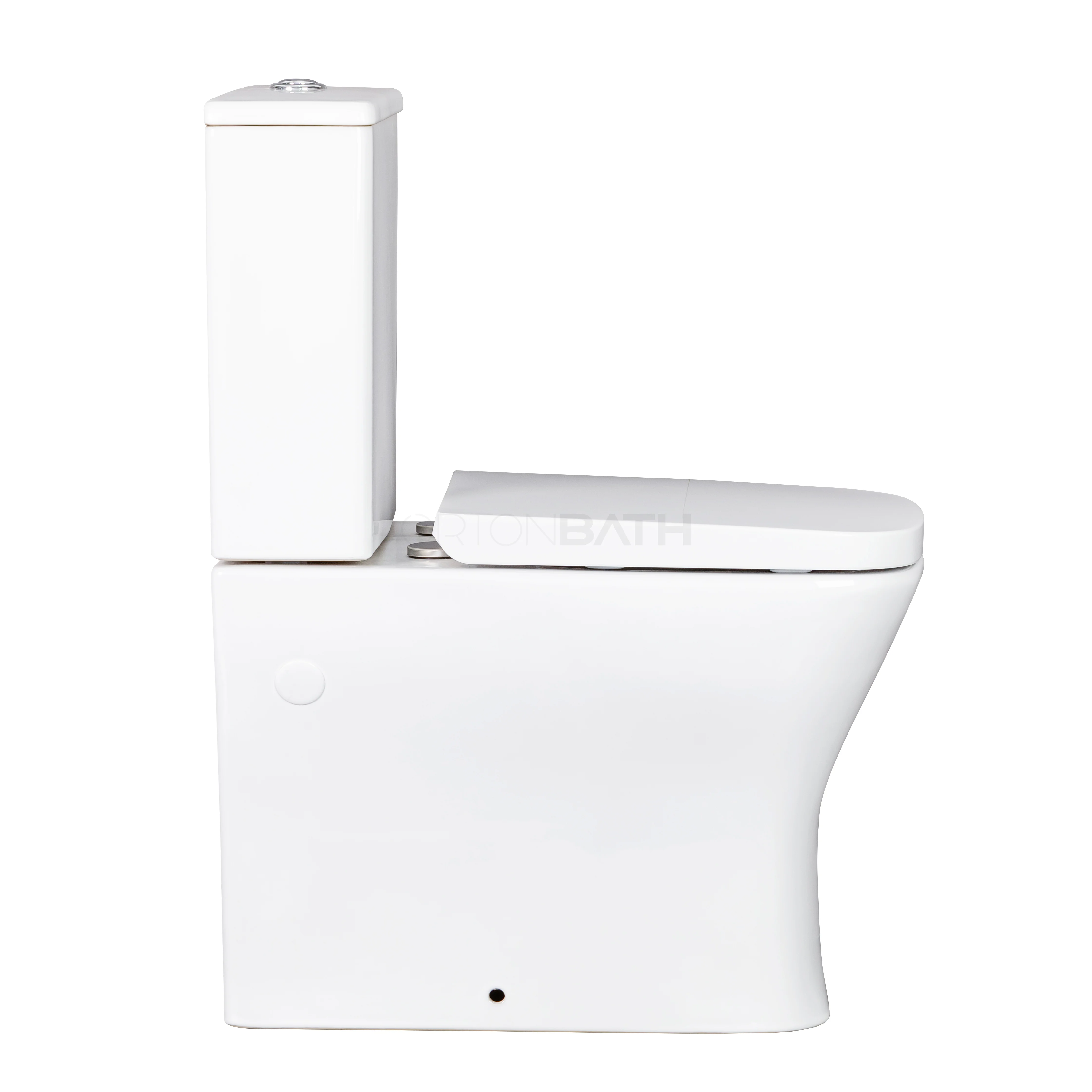 ORTONBATH CE INODOROS certified P-trap Full Back To Wall Two Piece Toilet Wc Water Closet Sanitary Ware Ceramic Bathroom Toilet