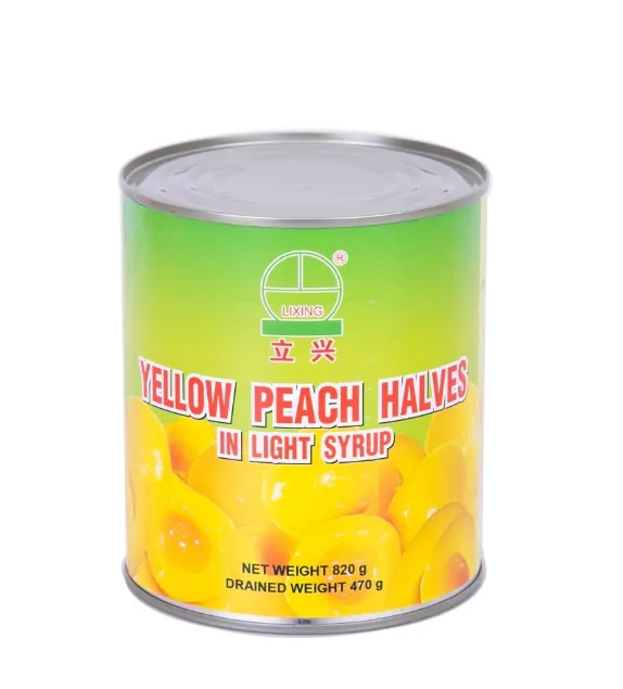 
canned peach halves on sale in China 