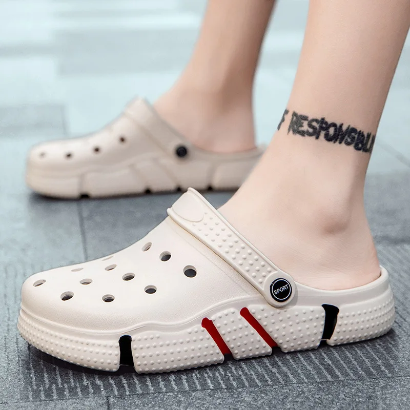 New Designer Non Slip Youth Garden Comfortable Cloud Soft Slides Sandals Medical Clogs Shoes For Men