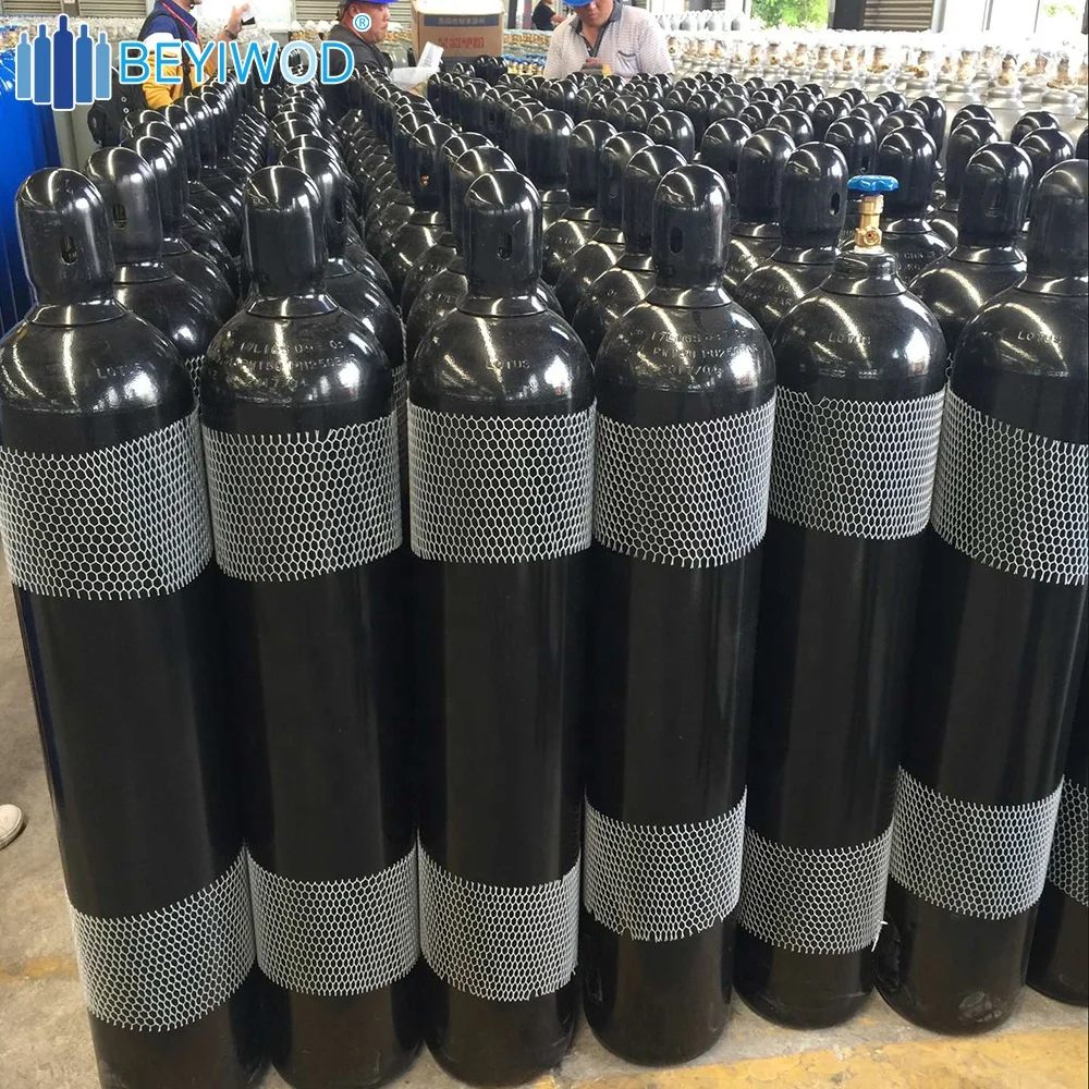  BEYIWOD Промышленное использование кислород/co2/аргон 40l 50l бесшовный Стальной баллон