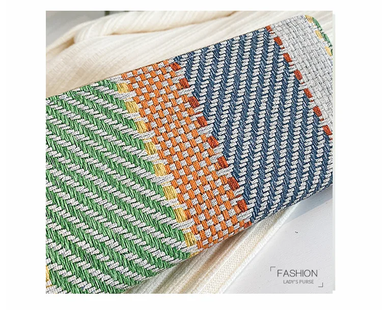 cheap ladies Luxury wallets & holders bolsos para mujeres mobile linen coin card purse bags for women 2023 Korean large capacity