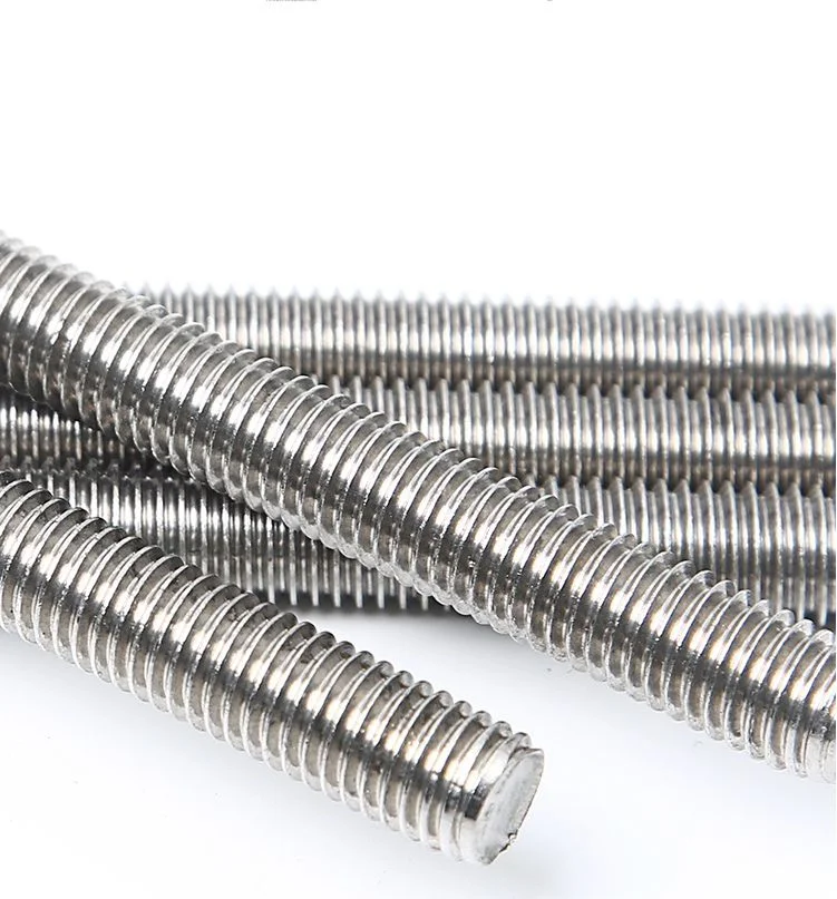 3mm 6mm 7mm 50mm m12 lomg stud stainless full threaded bar continuous screw thread rods steels double din 975 full threaded rods