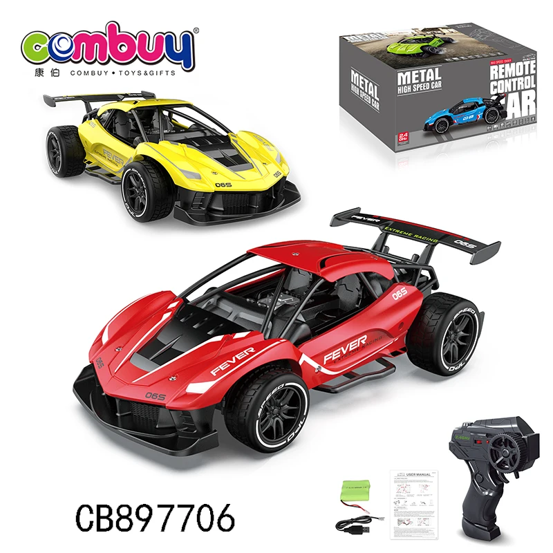 Scale 1:16 Hish Speed Racer Vehicles Kids Toys Alloy RC Metal Car