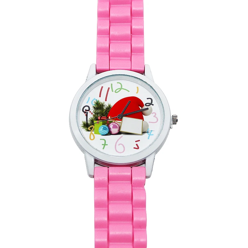 Sublimation blank watch Custom logo silicone digital watch for sublimation printing photo watch