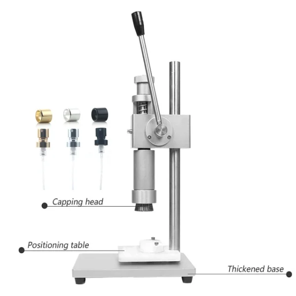 Professional Manual Perfume Crimper Bottle Capping Machine Perfume Crimper Tool For Aluminium Sprayer Pump