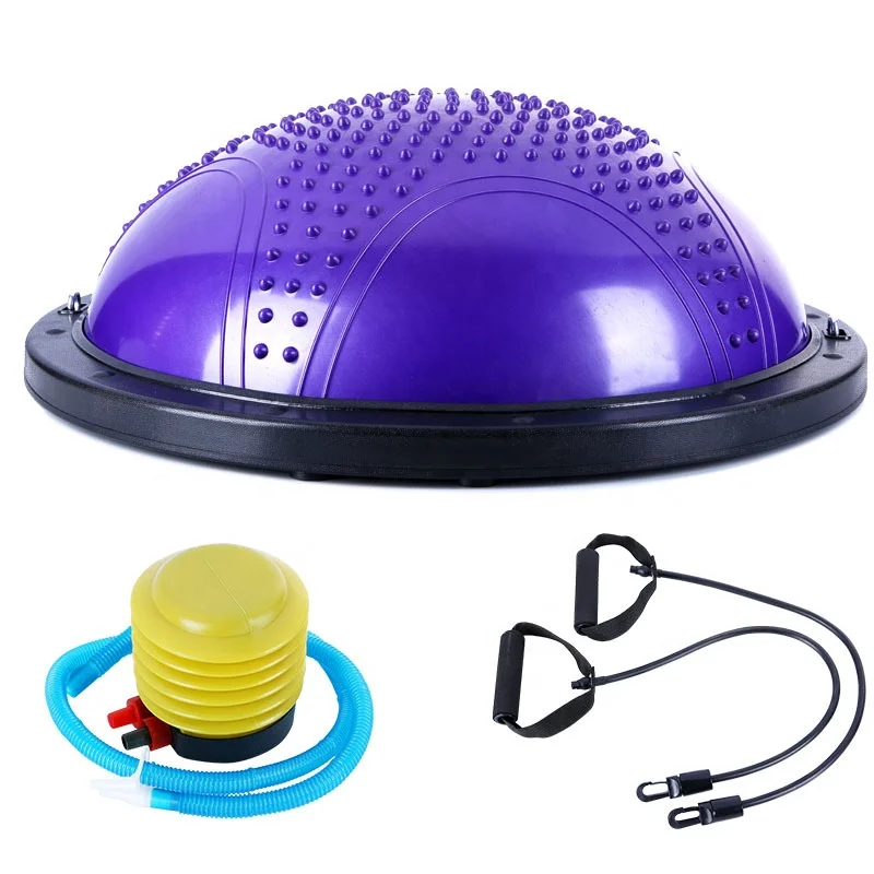 Wholesale Half-Balance Yoga Exercise Hemisphere Ball Bo-Su Ball with Air Pump