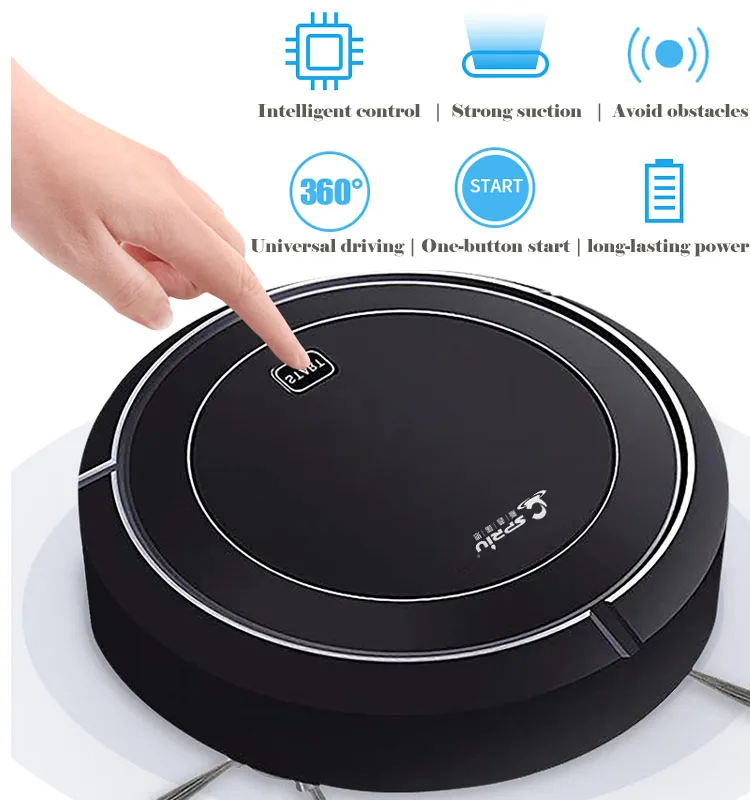 Smart Vaccum Cleaner Robot  Wet And Dry Function Vacuum Cleaner